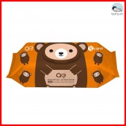 Combo 3 hộp khăn ướt Agi 80/100 tờ không mùi an toàn cho bé [Không quà tặng]